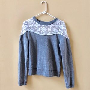 Hollister Lace Sweater